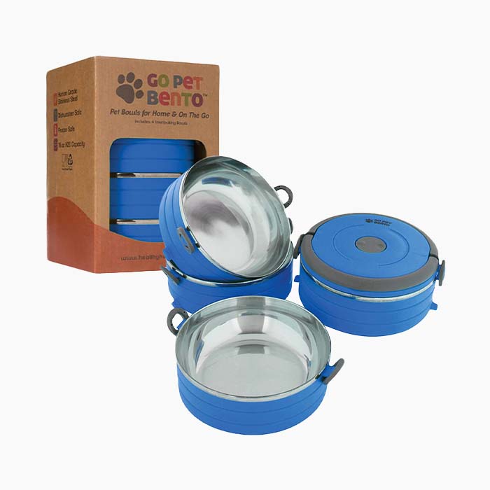 Travel Dog Bowls by Healthy Human