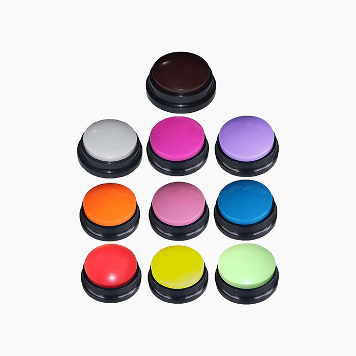 colorful communication buttons