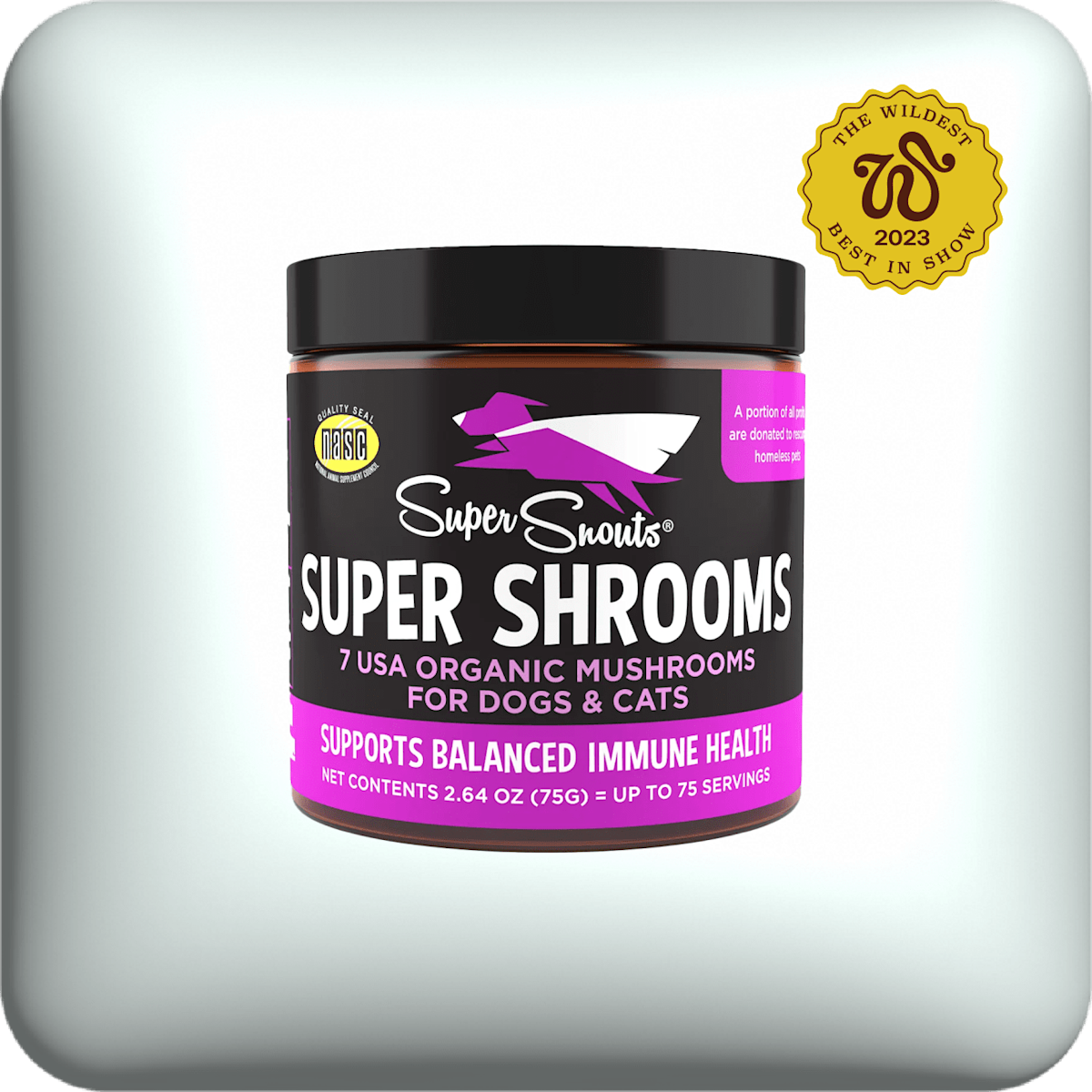 Super Snouts Super Shrooms Mushroom Immune Support