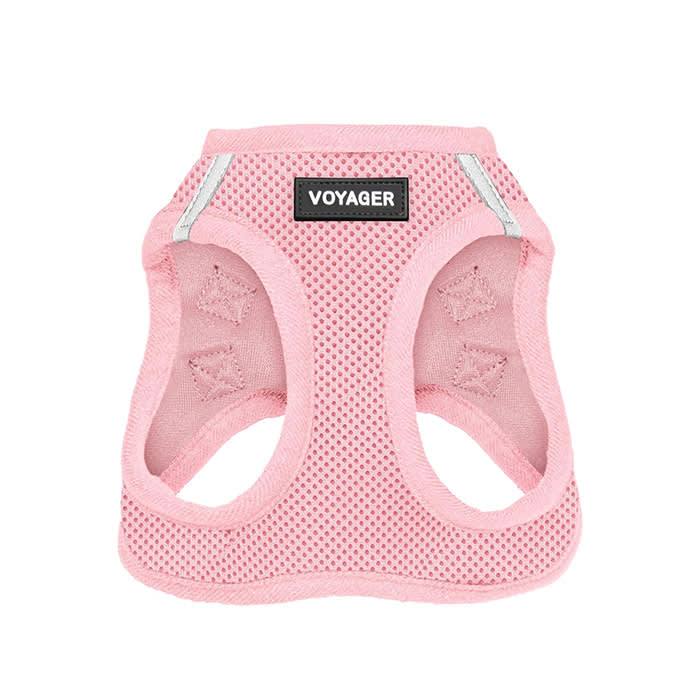 Best Pet Supplies Voyager Step-in Air Harness - All Weather Mesh, Reflective, No Pull Harness in Pink