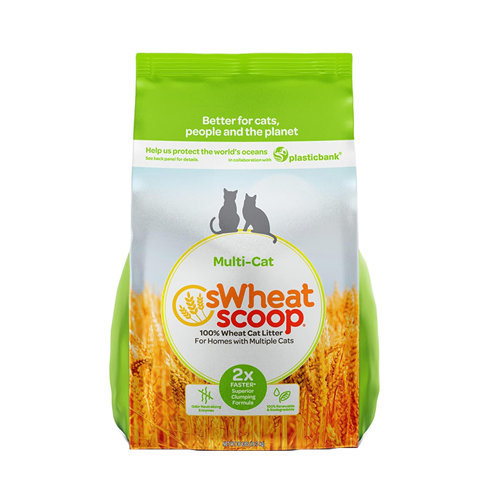 Natural Wheat Multi-Cat Litter