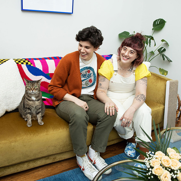 nikki palumbo and cat