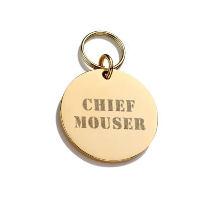 Cheshire & Wain chief mouser tag