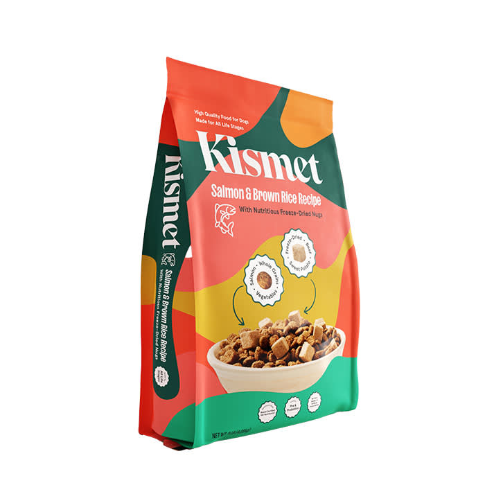 Salmon & Brown Rice Recipe With Nutritious Freeze-Dried Nugs