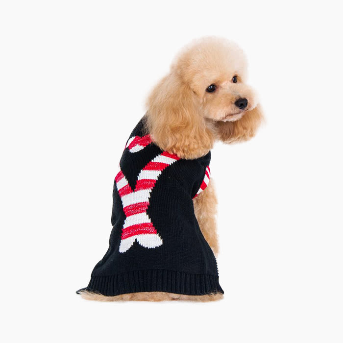 DOGO Candy Cane Sweater