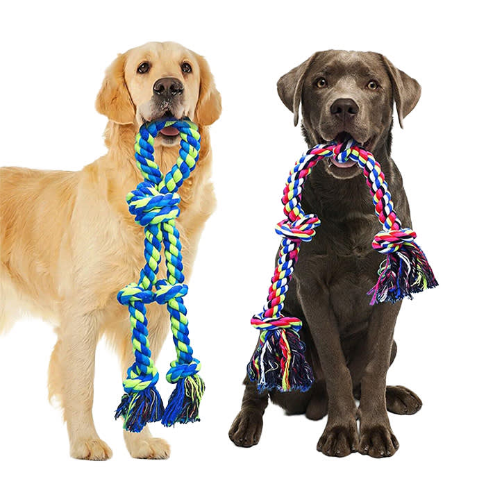 Feeko Heavy Duty Dog Rope Toys For Large Breed Aggressive Chewers