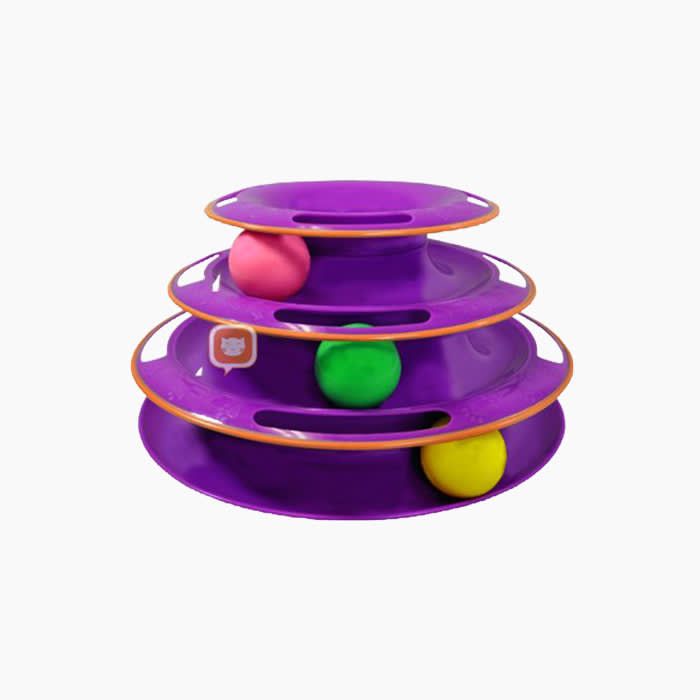 the ball toy in purple