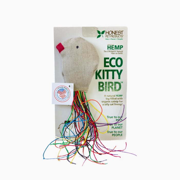 Honest Pet Products Eco Kitty Bird Cat Toy