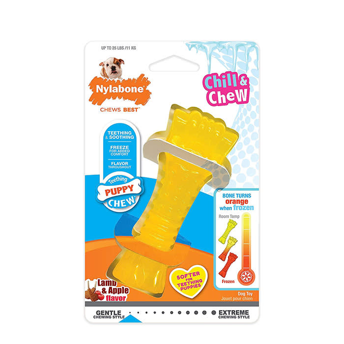 Nylabone Puppy Chew Freezer Toy - Puppy Chew Toy for Teething 
