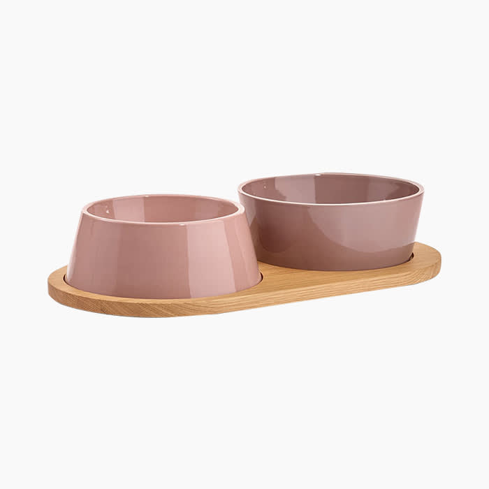 MiaCara Doppio Dog Bowl Set