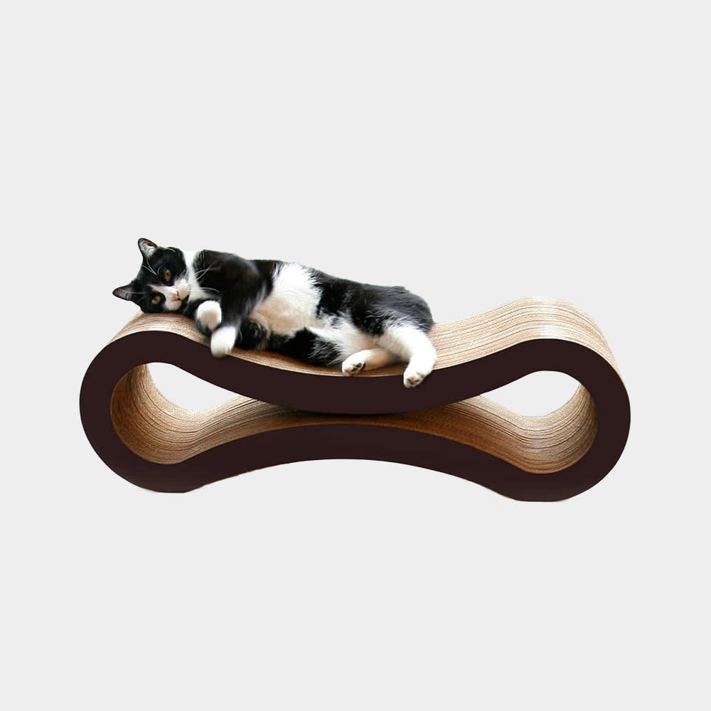 modern cat scratch lounger