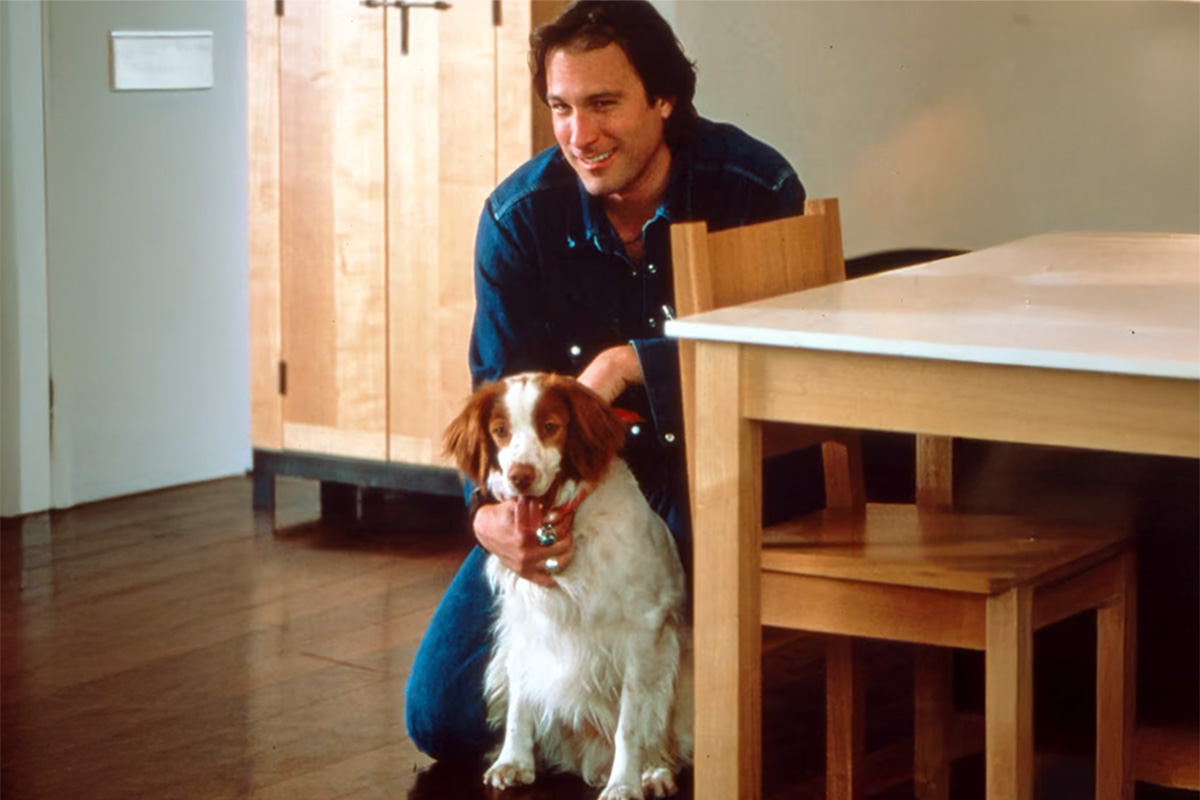 Aidan Shaw’s dog Pete