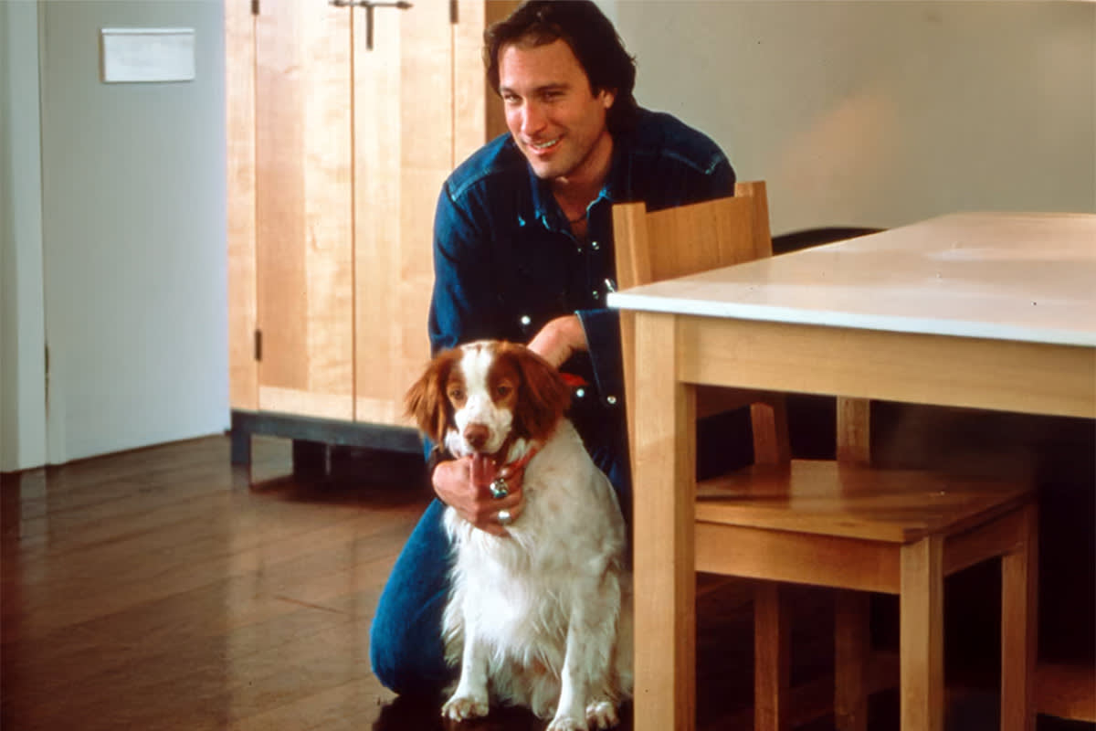 Aidan Shaw’s dog Pete