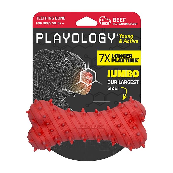 Playology puppy teething bone