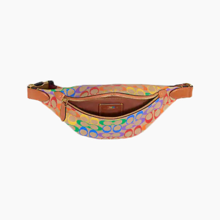 Coach Bethany Belt Bag with Rainbow coloring