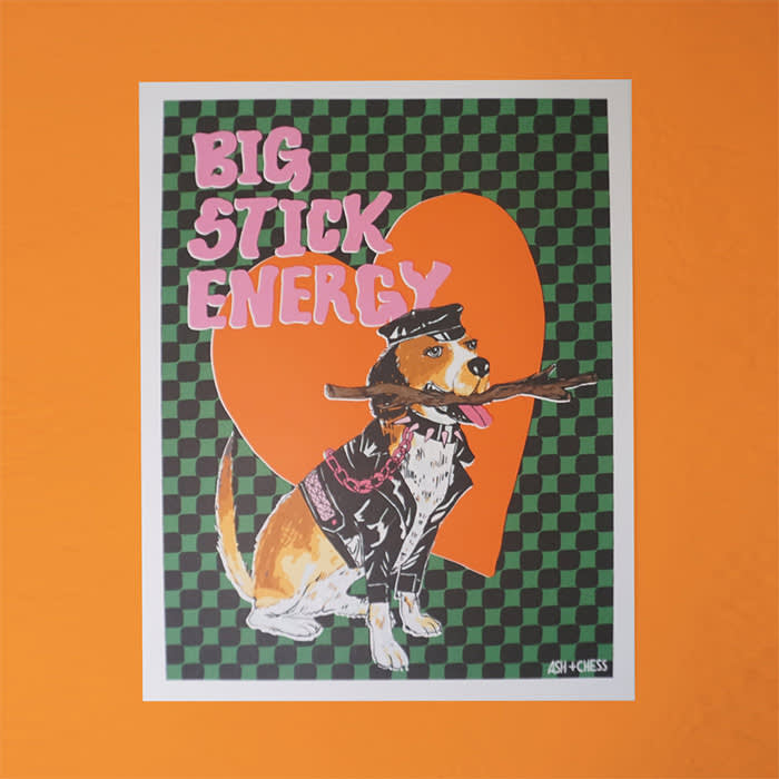 big stick energy print