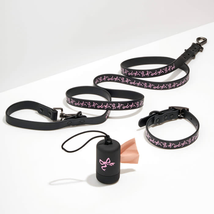 Wild One x HVN Collar Walk Kit decorated with bows