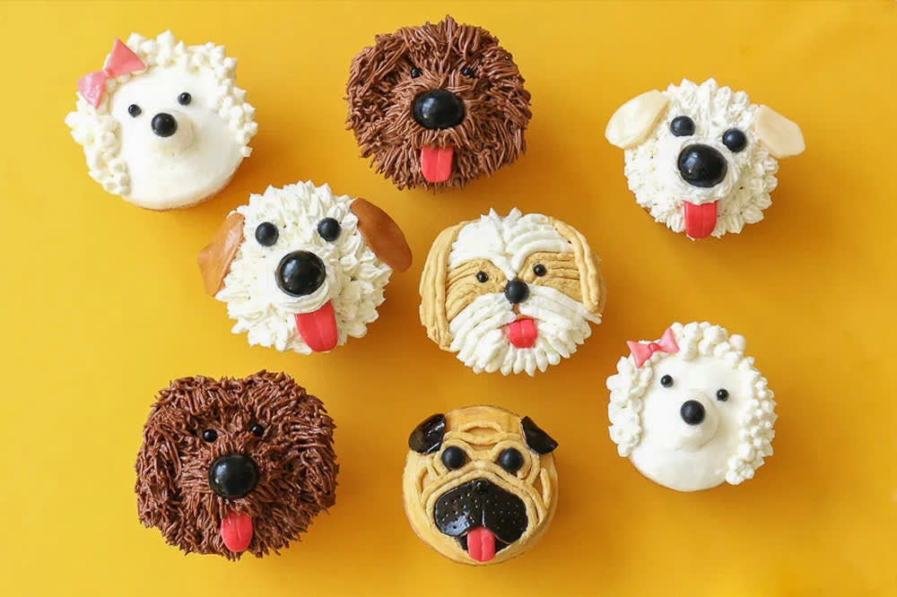 puppy cupcakes