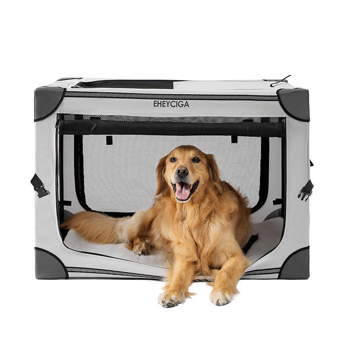 EHEYCIGA Collapsible Dog Crate 36 Inches