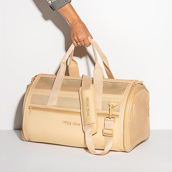 Wild One Travel Carrier in tan