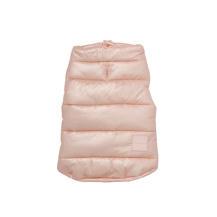 pink puffer vest for dogs