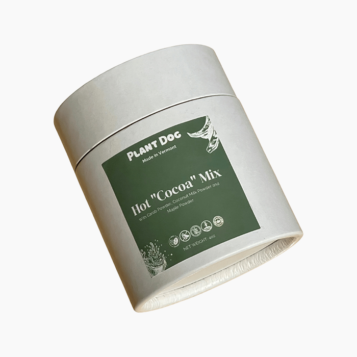 Plant dog hot "cocoa" mix