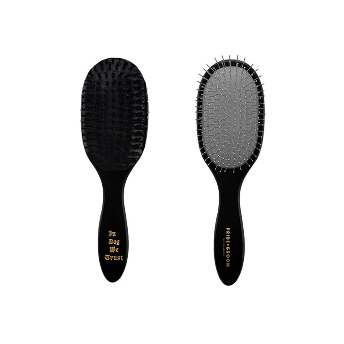 black brush for dogs