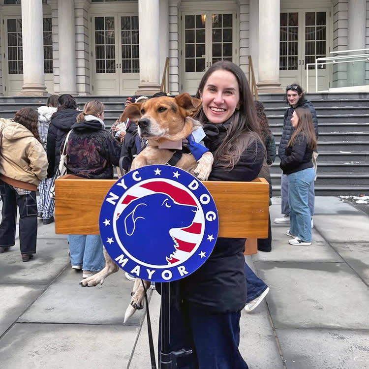 Official dog mayor of New York City.