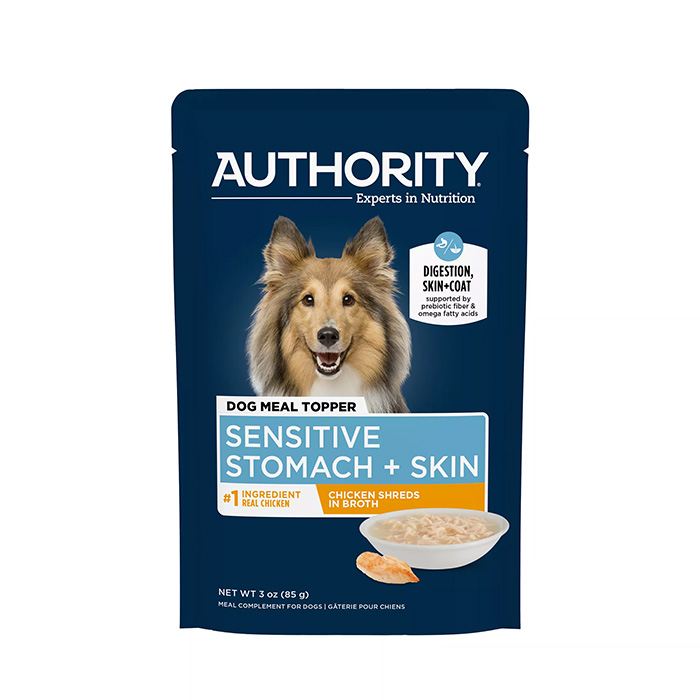 Authority meal topper