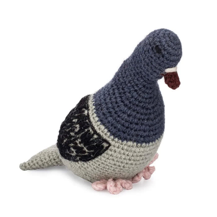 Hogan Parker crochet pigeon 