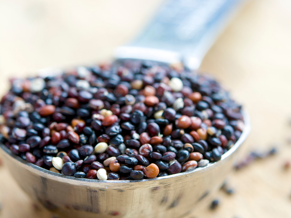 A tablespoon of quinoa