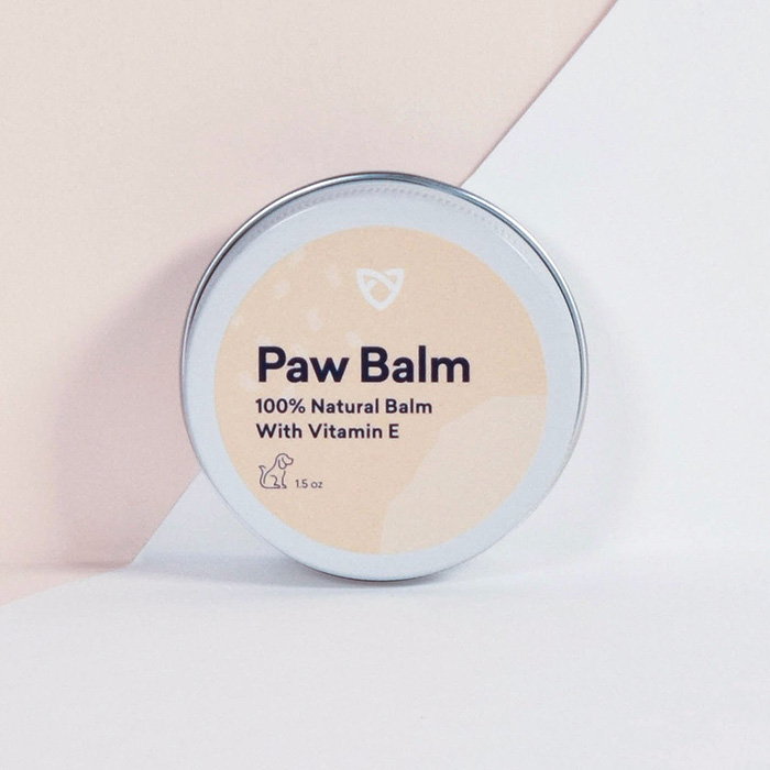 paw balm in peach