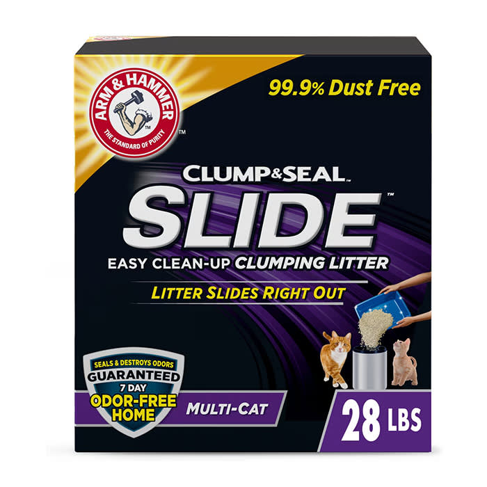 Arm & Hammer Litter Slide Multi-Cat Scented Clumping Clay Cat Litter