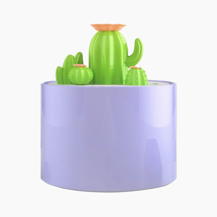 cactus shaped cat fountain