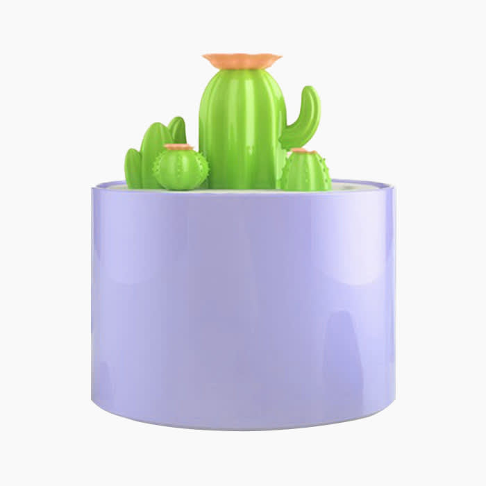 cactus shaped cat fountain