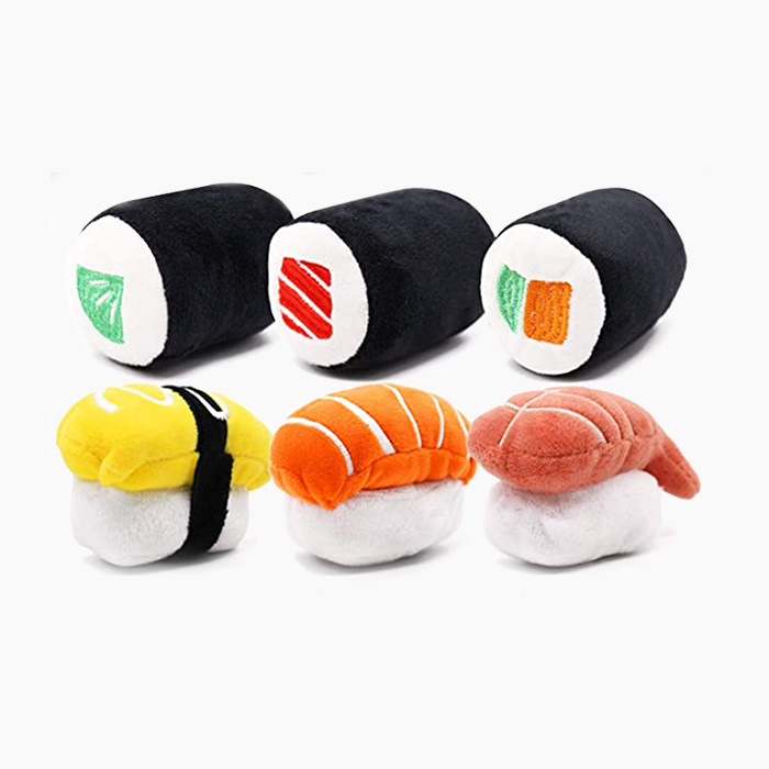  Sushi Cat Toys with Catnip 