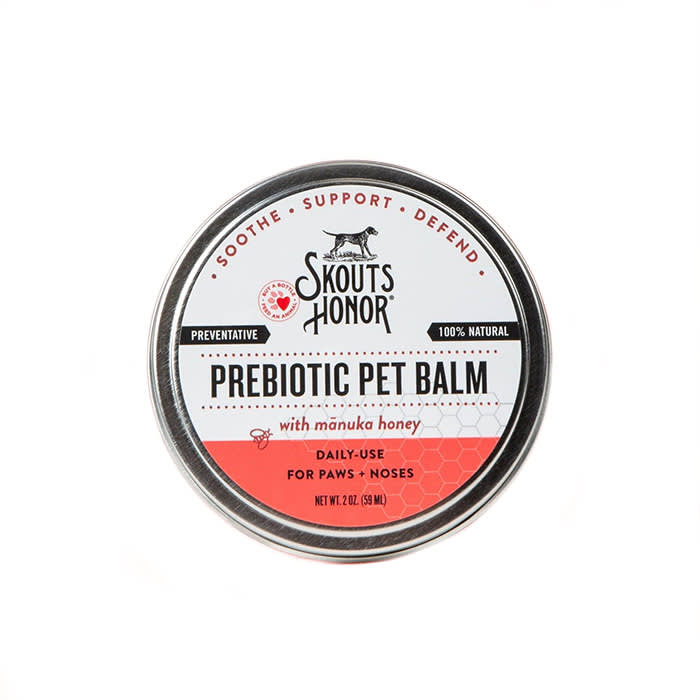 the paw balm with dog logo
