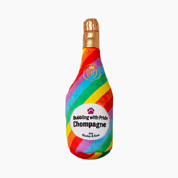 the rainbow champagne bottle toy