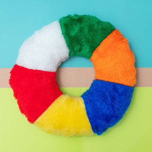 Dog & Co. Innertube Plush Dog Toy 