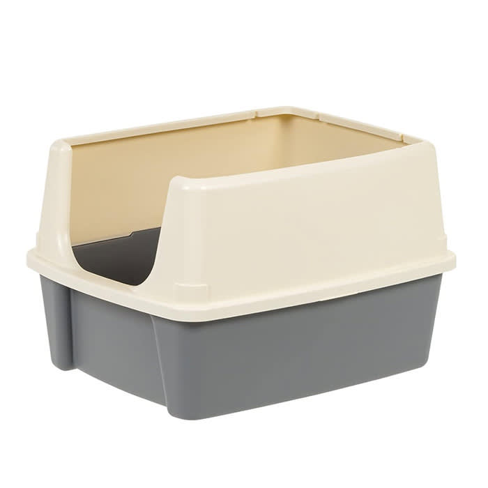 Amazon Basics Large Cat Litter Box with High Sides