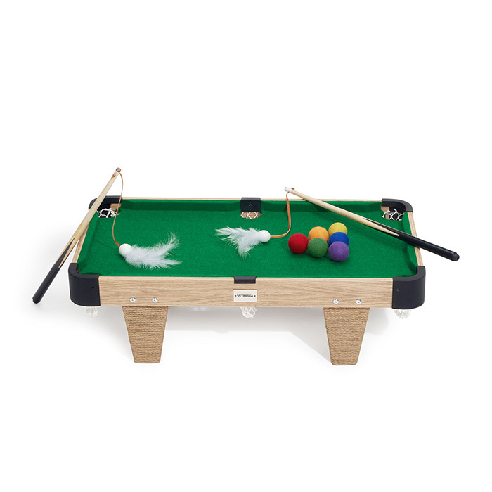 Vetreska Meownooker Pool Table Cat Toy
