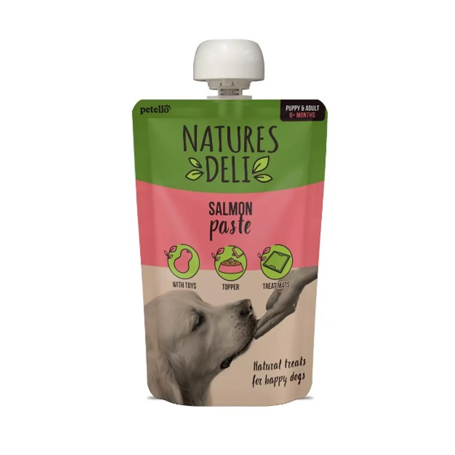 Natures Deli Salmon Paste Pouch for Dogs