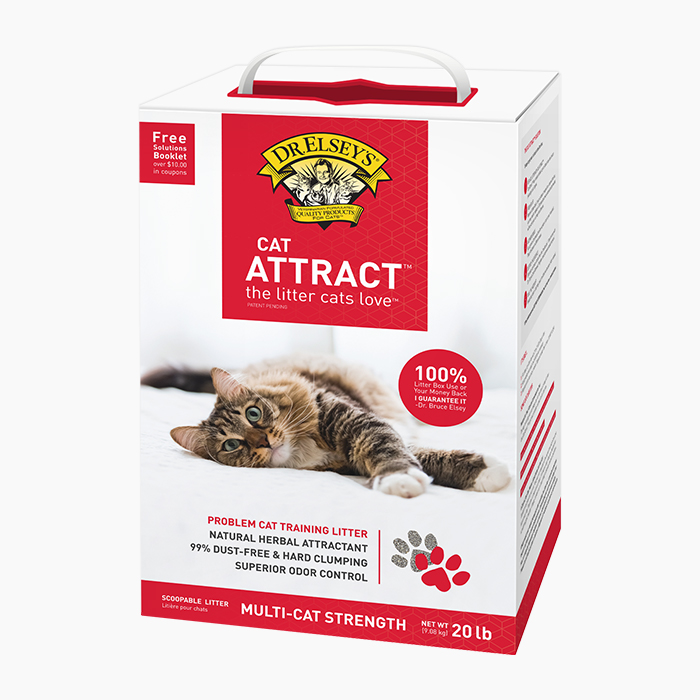 the litter in a red box