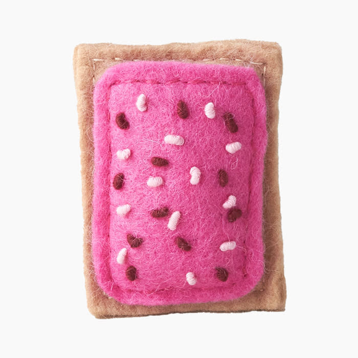 Ware of the Dog Wool Pop Tart Cat Toy