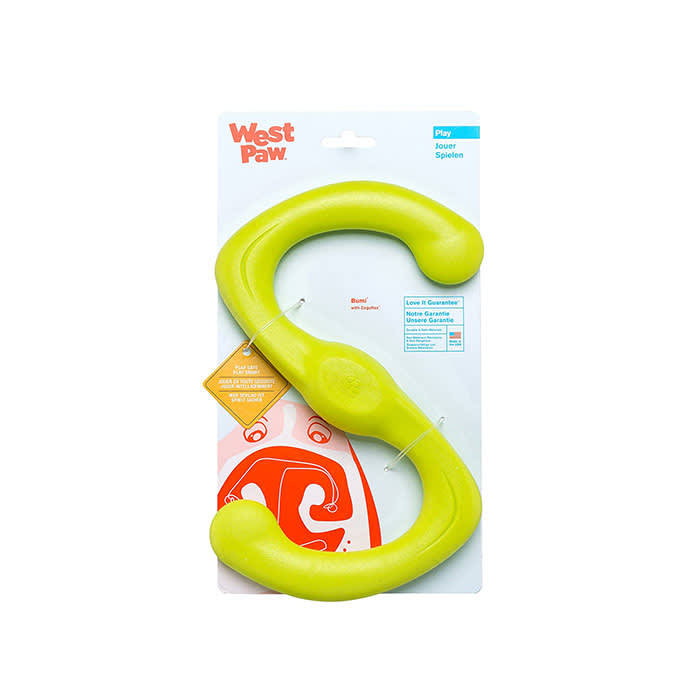 s shaped dog toy