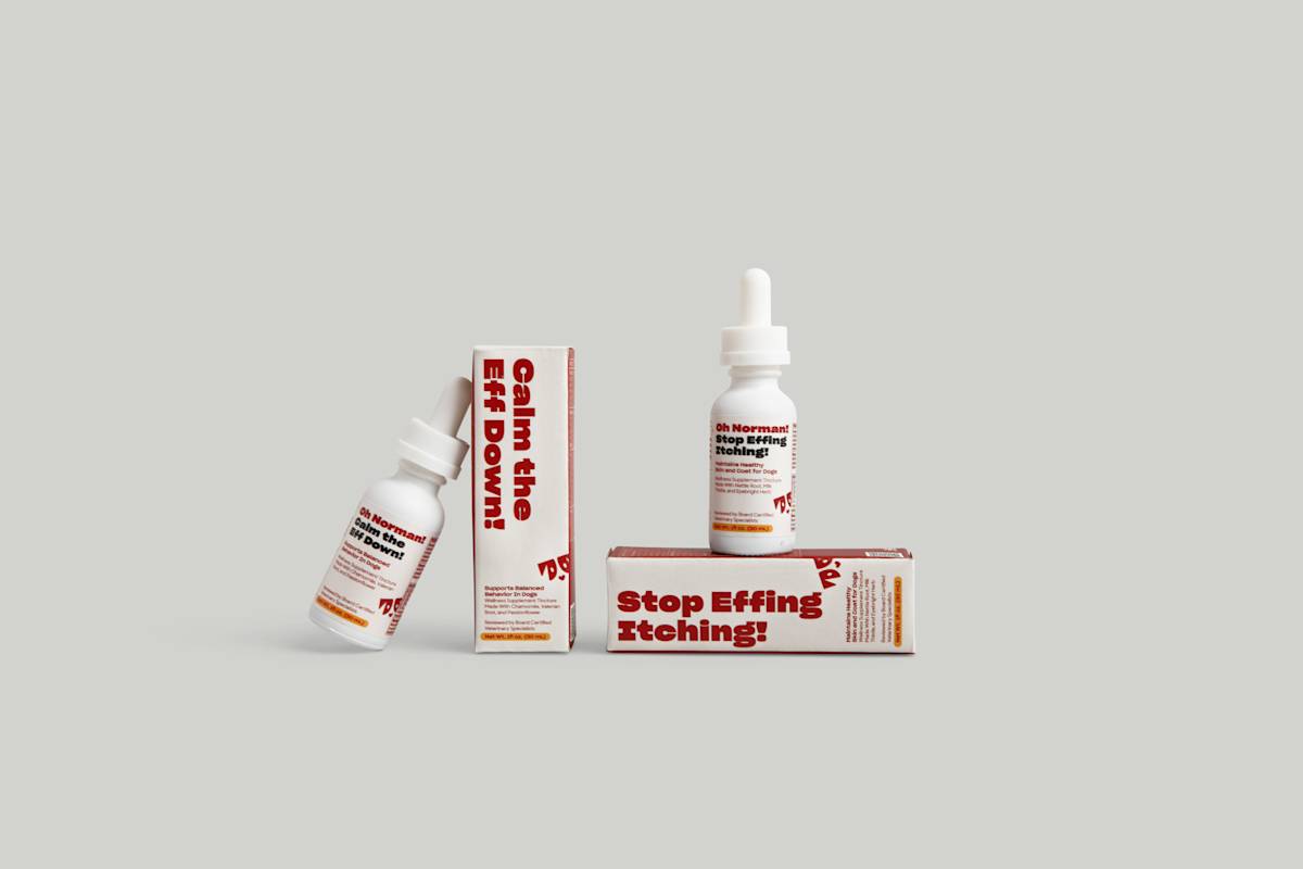 Oh Norman! Stop Effing Itching! and Calm the Eff Down!