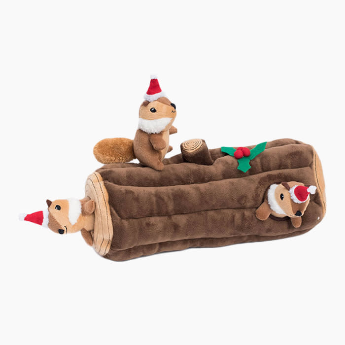 Love Thy Beast Yule Log Burrow Toy