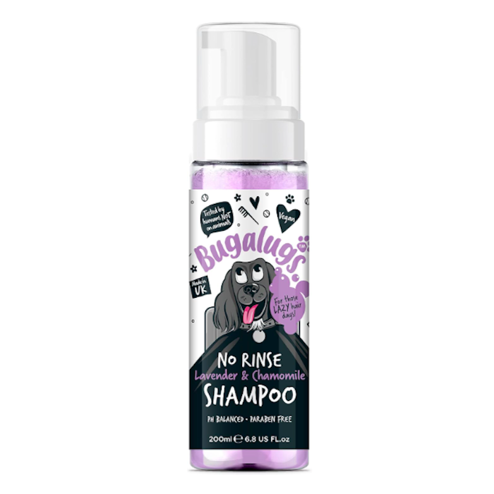 Bugalugs No Rinse Lavender & Chamomile Dog Shampoo