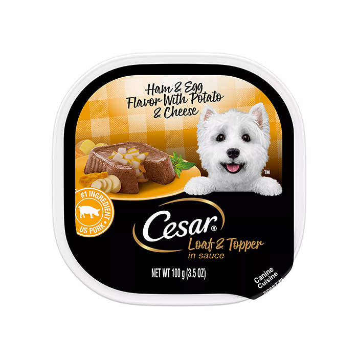 Cesar Ham and Egg Loaf & Topper