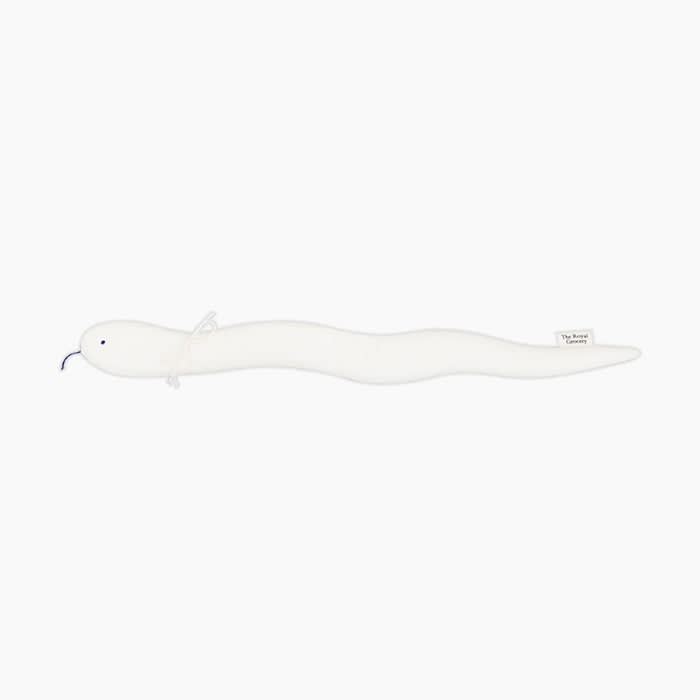 white snake cat toy